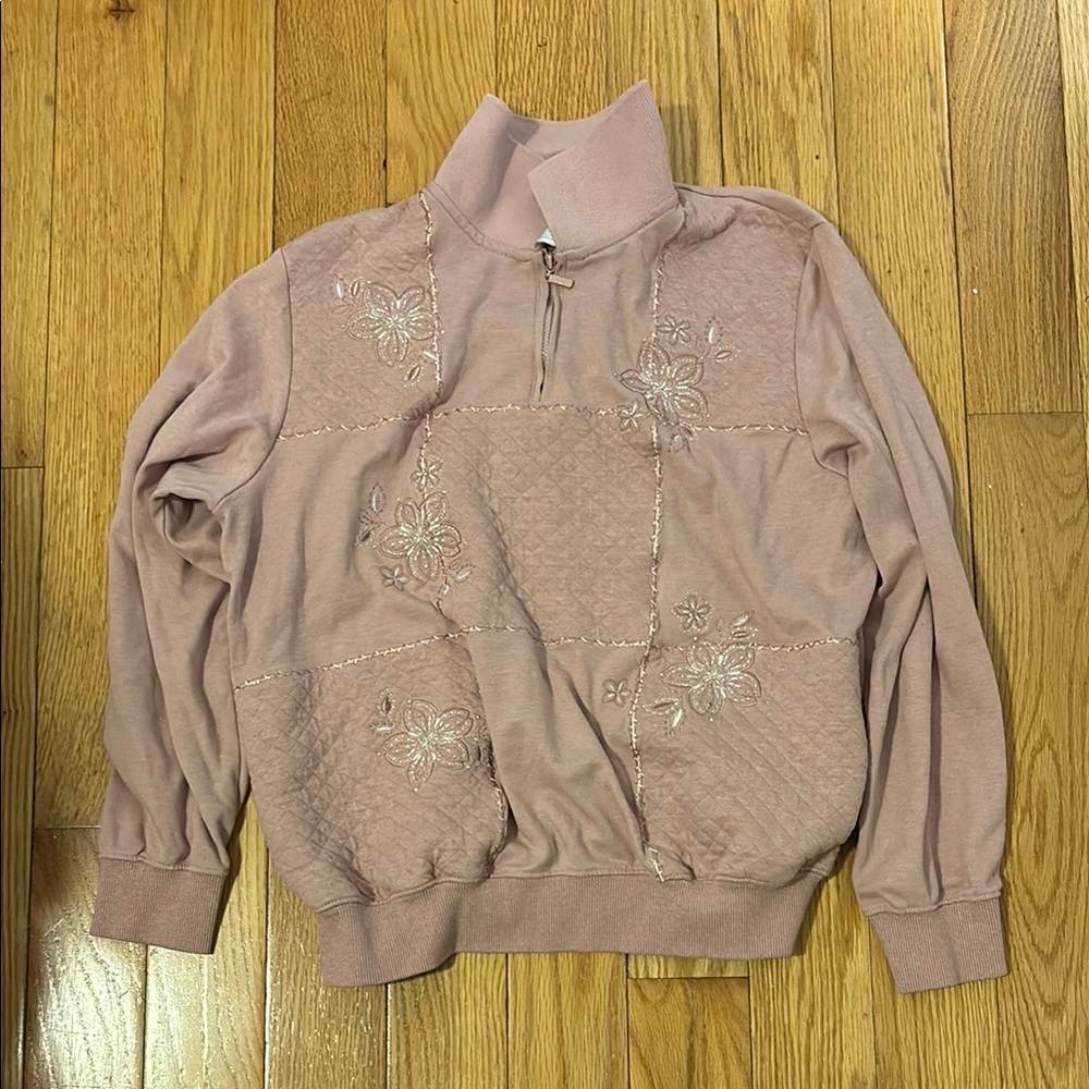 women’s alfred dunner quarter zip